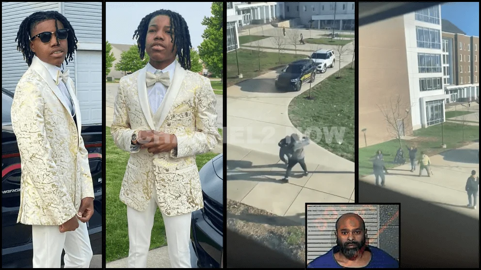 Surveillance Video Captures Moments Before Kentucky State University Student Dejon Fox Was Fatally Shot; Suspect Jacob Lee Bard Charged with Murder.