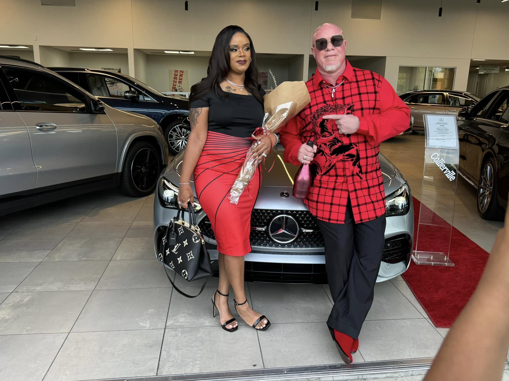 Katrina Dinkins Exposes Husband DaWhite Knight on Facebook After Catching Him on Date with Another Woman; Public Social Media Feud Ensues