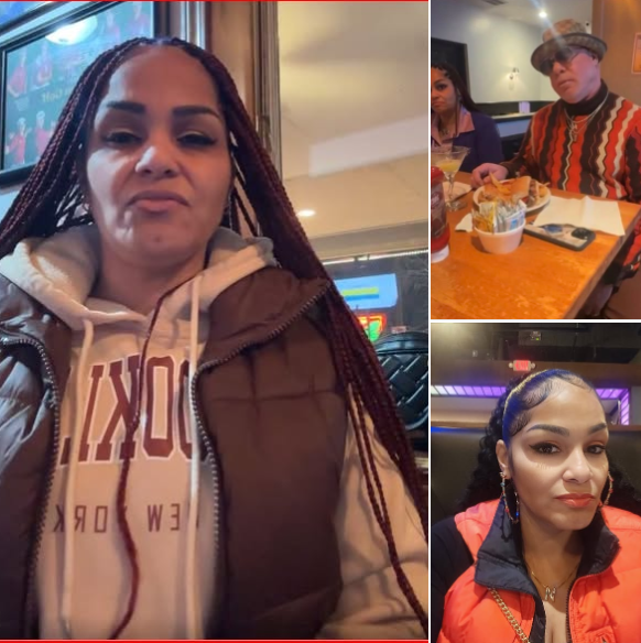Nilda RedBonee Responds to Viral Video with Katrina Dinkins’ Husband, DaWhite Knight, Denies Affair and Explains Casual Meeting; Social Media Reaction Divided